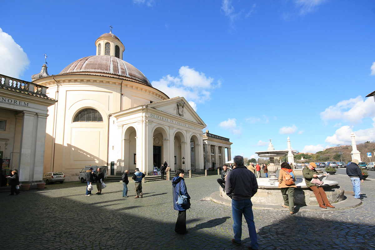 Ariccia - piazza di Corte