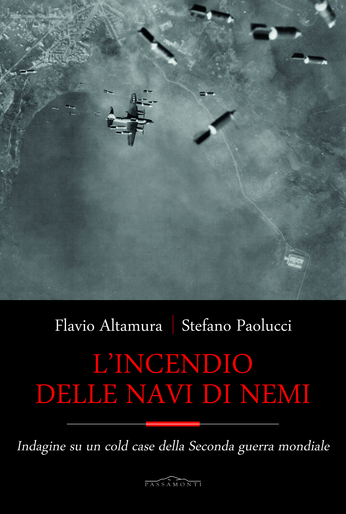 L'incendio delle navi di Nemi (cover libro)