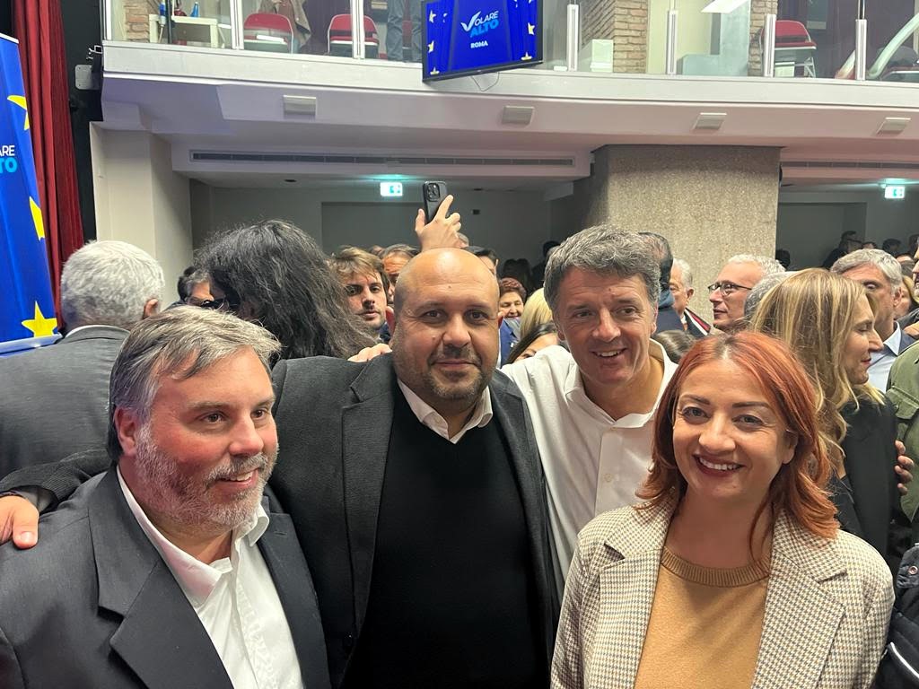 Luciano Nobili, Simone Lupi, Matteo Renzi e Marietta Tidei