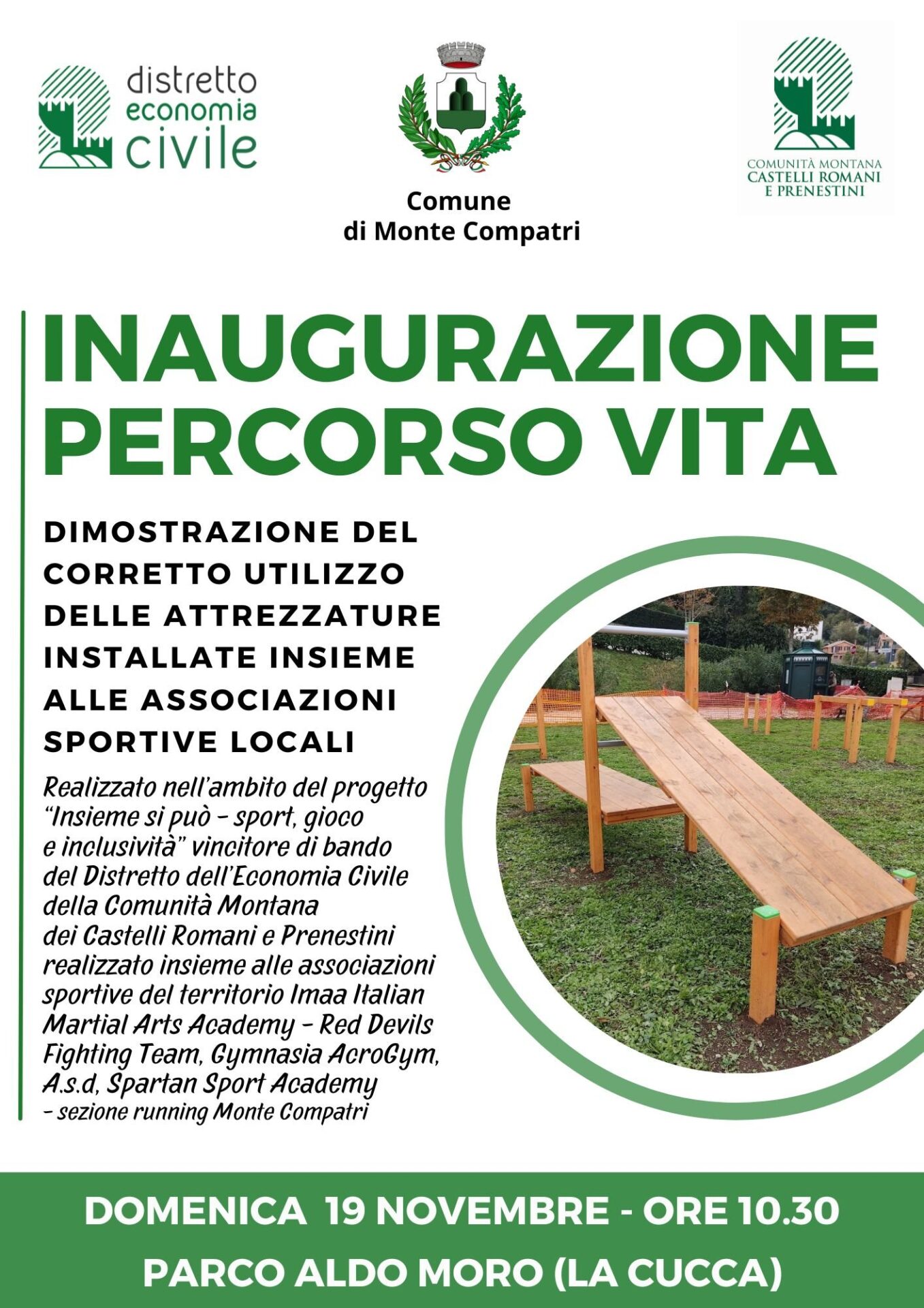 inaugurazione percorso vita