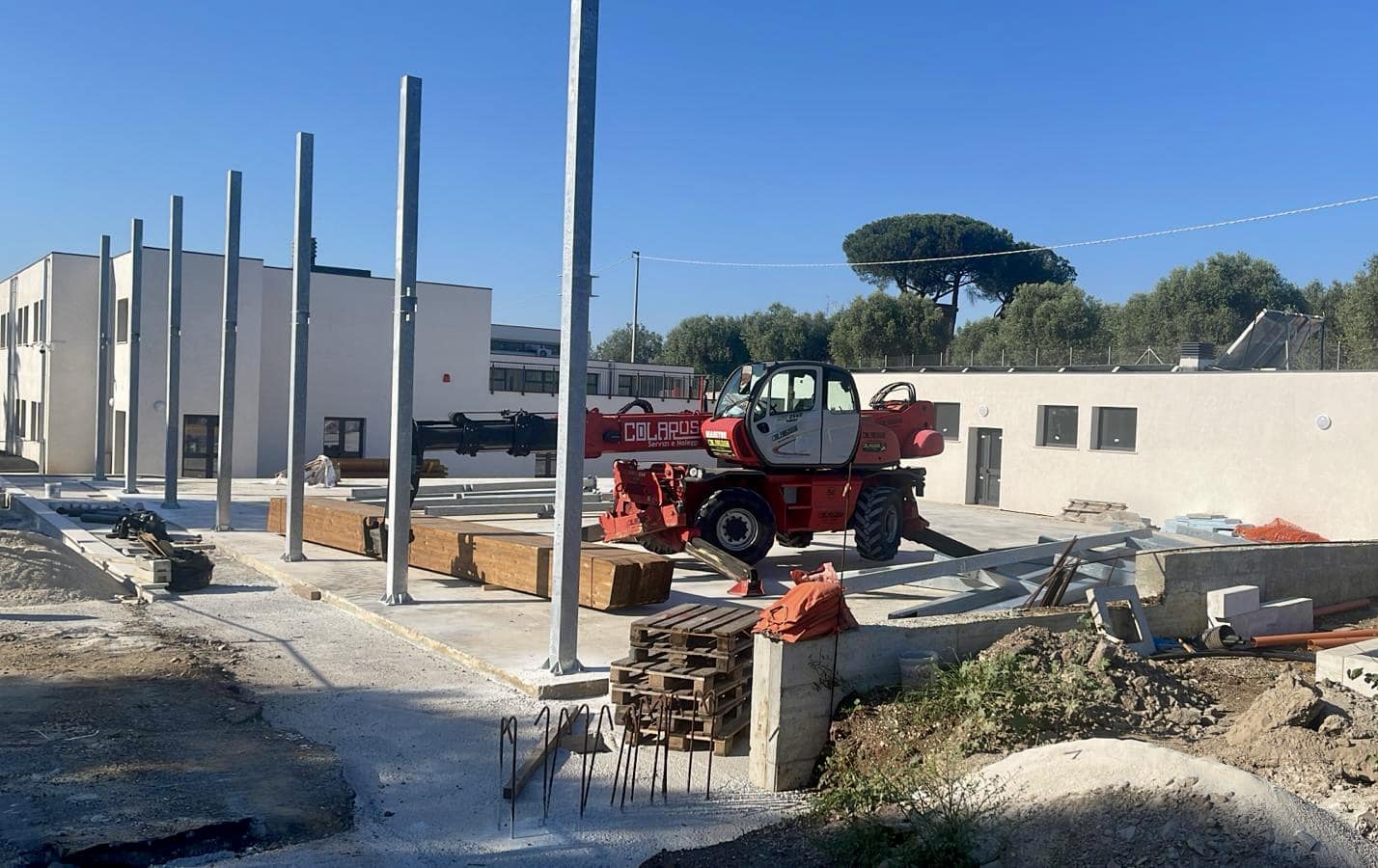 Progressi infrastrutturali a Lanuvio: in cantiere la nuova palestra del Campus Scolastico di Campoleone