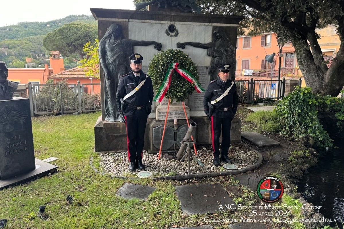 Monte Porzio Catone. L'Associazione Nazionale Carabinieri commemora gli 