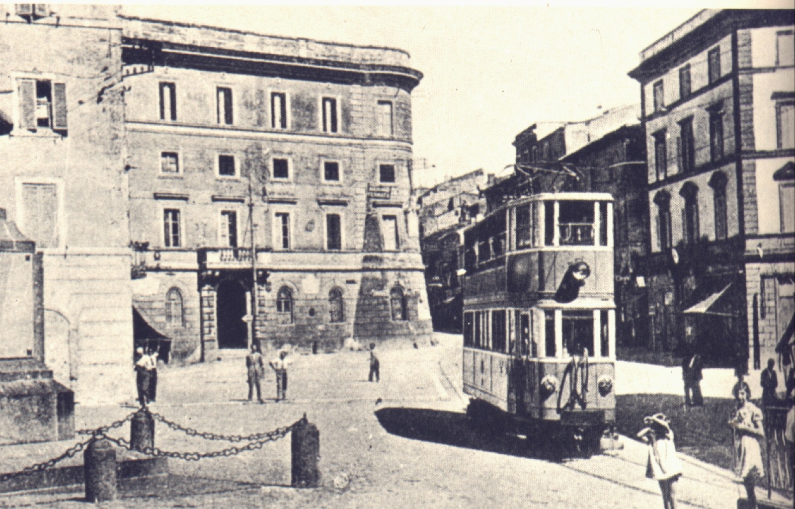 Tram elettrici a due piani ("all'imperiale") - Marino 1910-1912