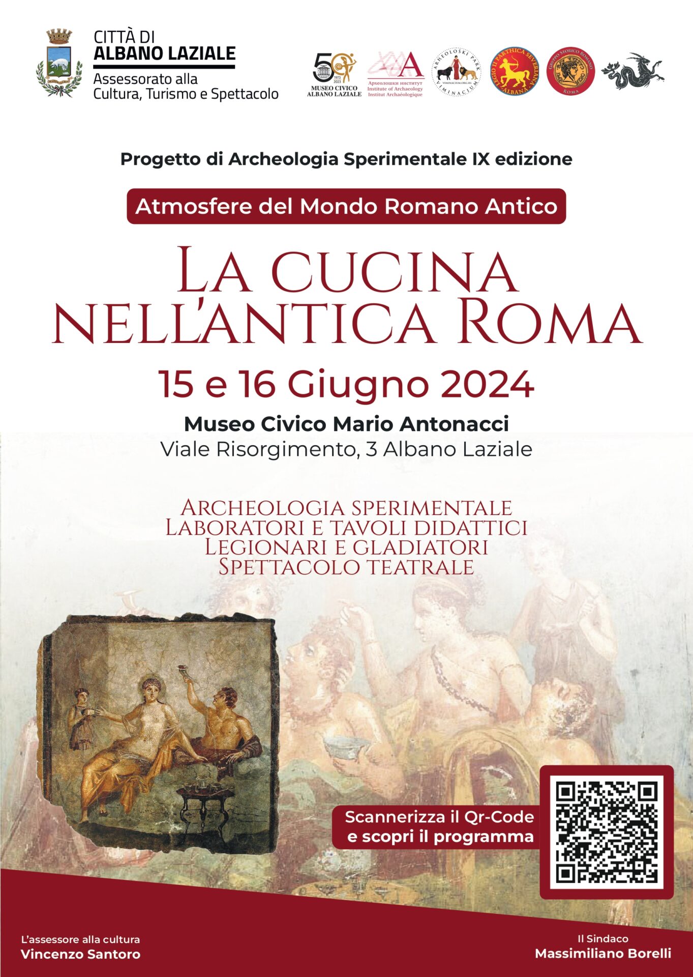 "Atmosfere del Mondo Romano Antico": la suggestiva rievocazione storica ad Albano Laziale