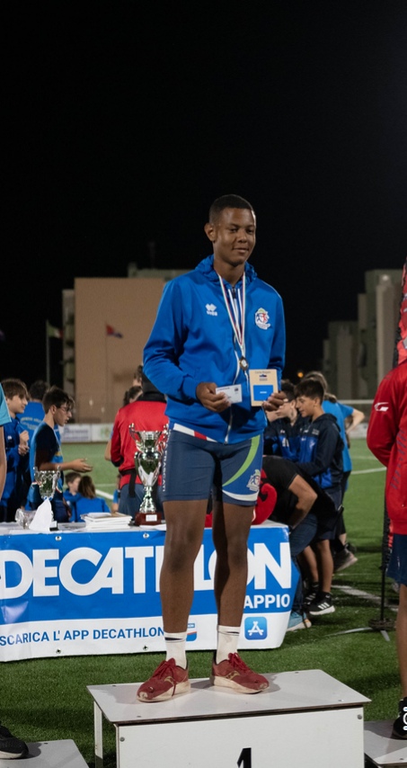 Il giovanissimo Murello Muzzi dell’Ad Maiora frascati domina il trofeo decathlon