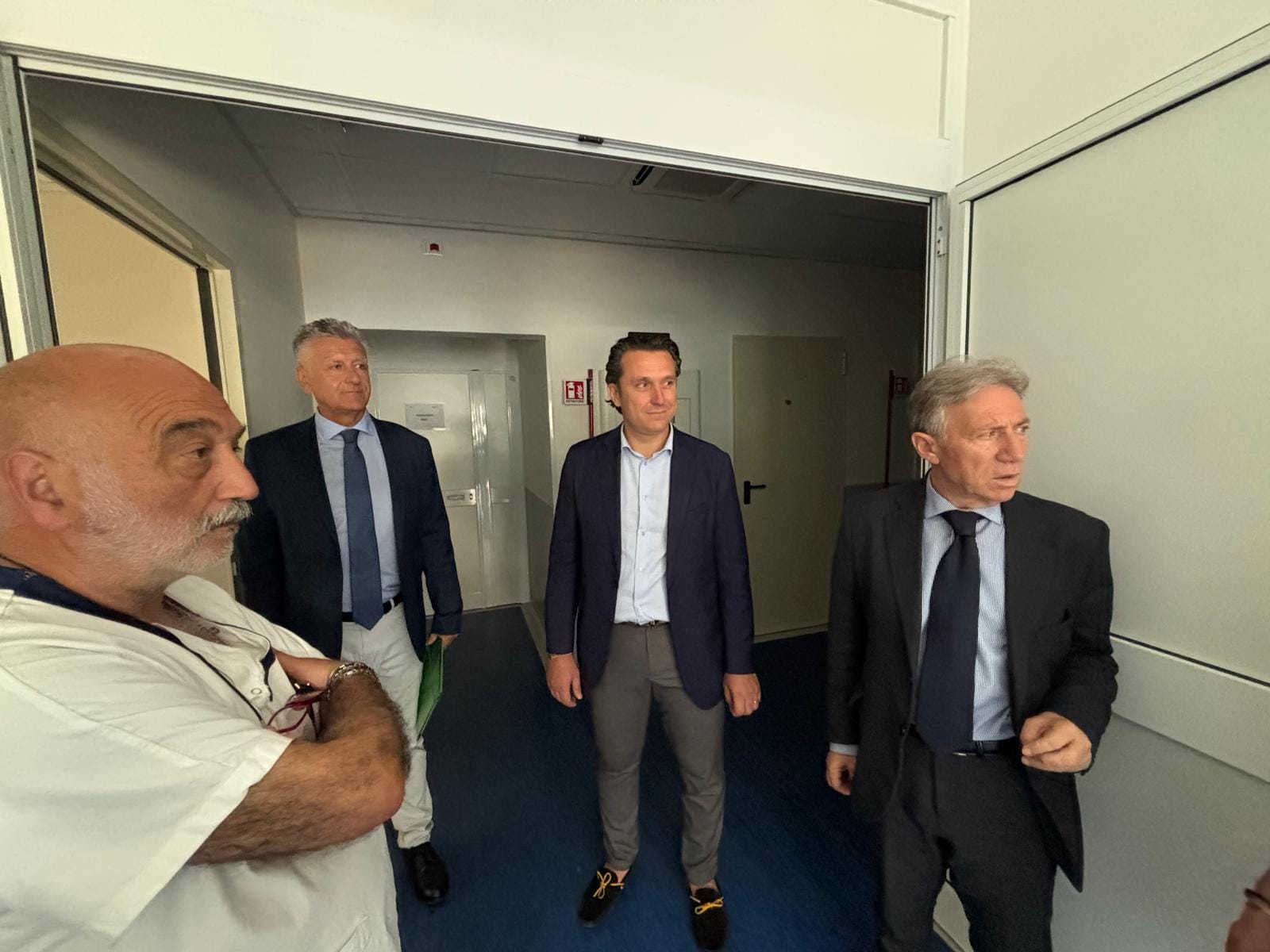 Velletri. Il Sindaco e l'ASL Roma 6 visitano l'Ospedale Colombo: ecco le novità sui lavori in corso