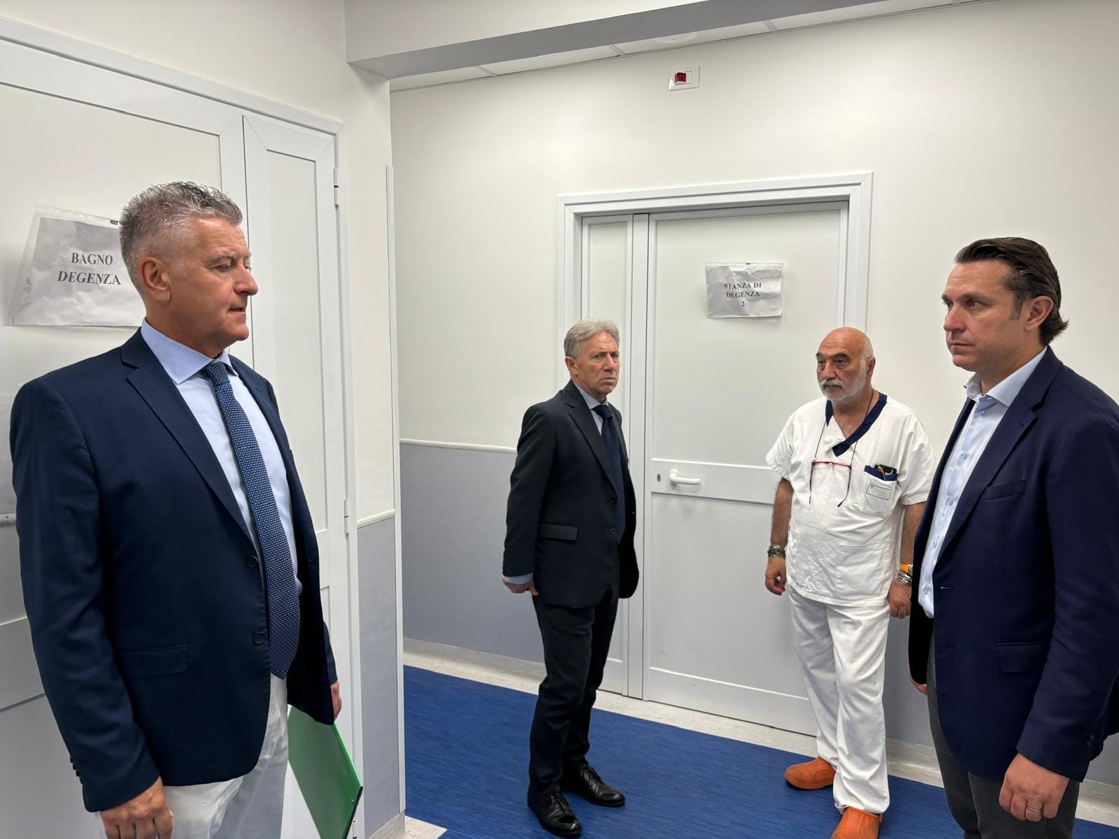 Velletri. Il Sindaco e l'ASL Roma 6 visitano l'Ospedale Colombo: ecco le novità sui lavori in corso