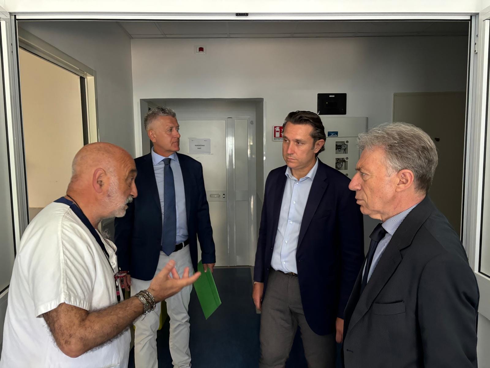 Velletri. Il Sindaco e l'ASL Roma 6 visitano l'Ospedale Colombo: ecco le novità sui lavori in corso