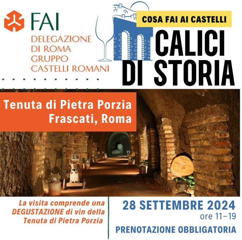 Calici di storia alla Tenuta di Pietra Porzia archeologia, paesaggi e vini pregiati