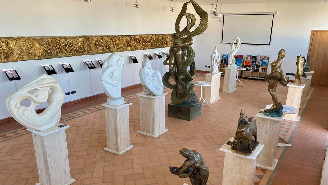 Le opere di Mario Benedetto Robazza in mostra permanente al Polo Culturale Giacci di Rocca Priora