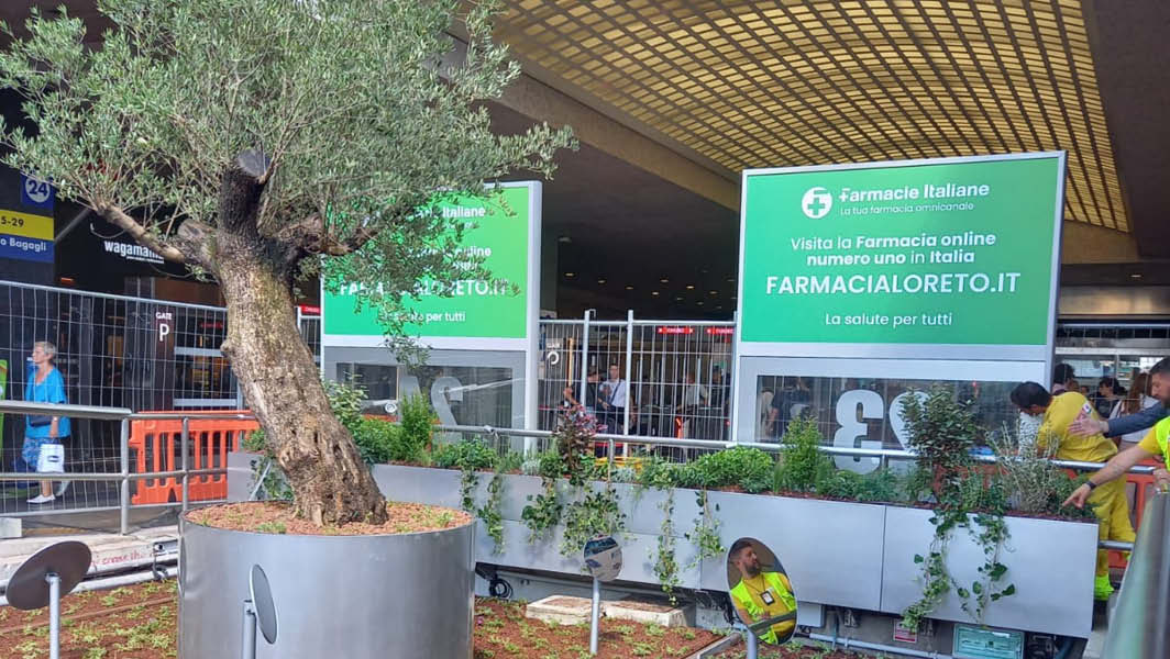 Roma Termini si tinge di verde: parte il progetto “Verde Diffuso” di RFI e GS Rail