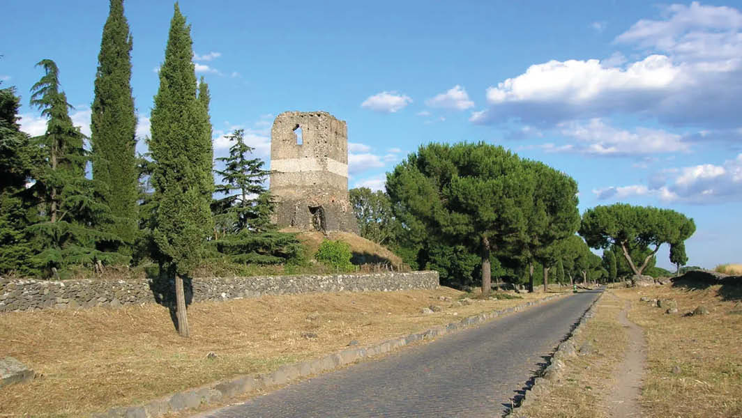 foto dell'appia antica