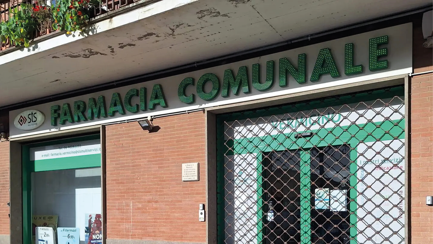 Farmacia comunale a Frascati