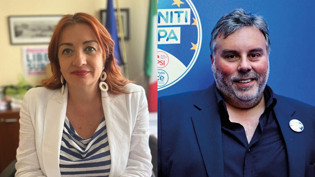 Marietta Tidei e Luciano Nobili, di Italia Viva Lazio