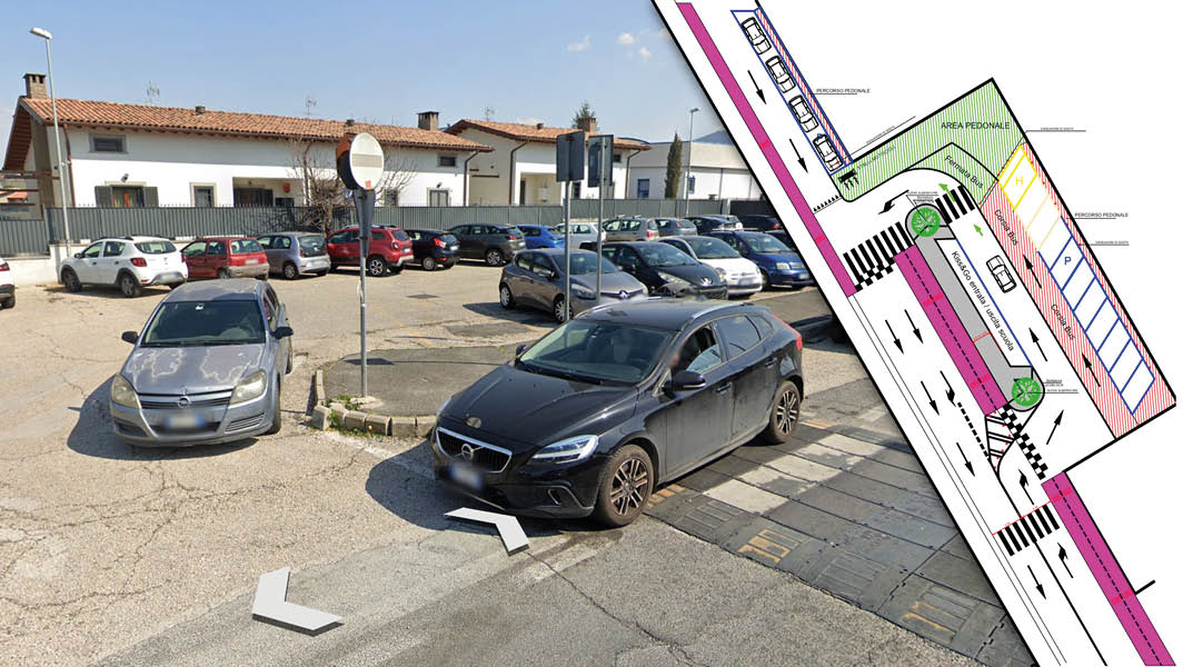 Progetto del Parcheggio scuola Sabin Acqua Acetosa