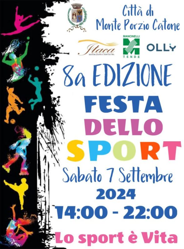 Festa dello Sport 2024 a Monte Porzio Catone