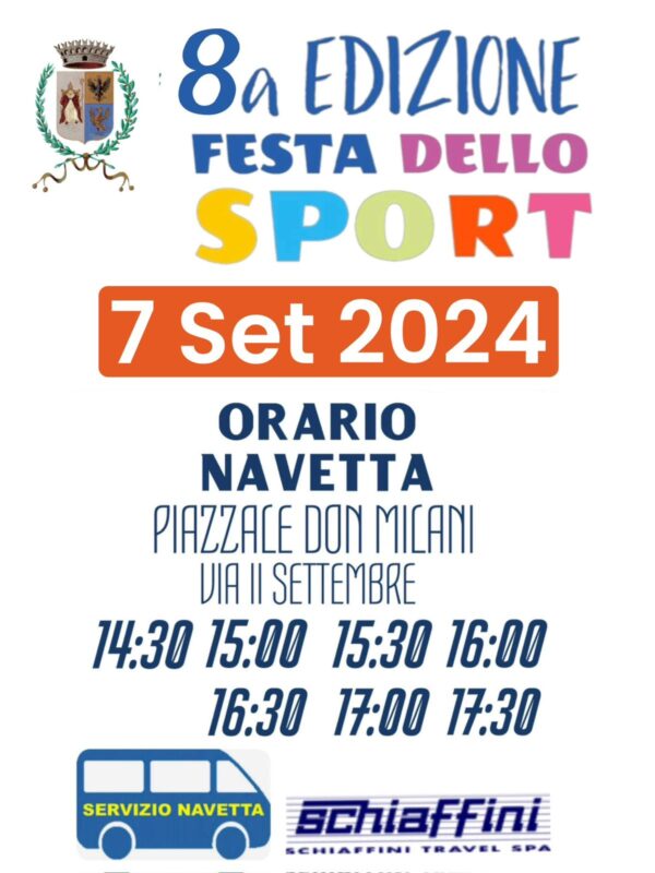 Festa dello Sport 2024 a Monte Porzio Catone