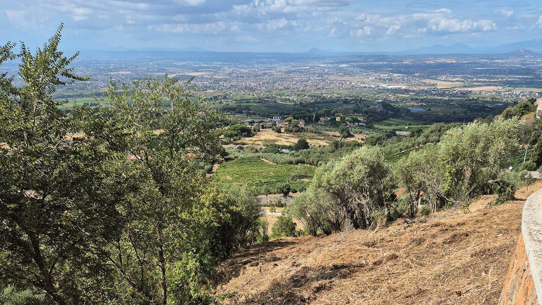 Monte Porzio Catone - Costone di via S. Antonino