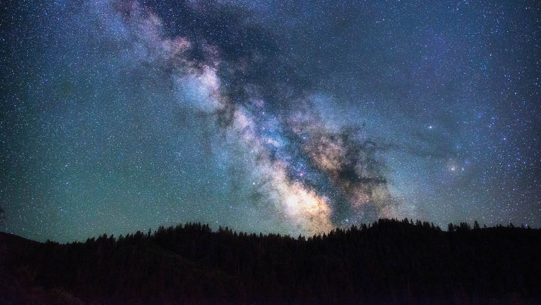 Un cielo stellato