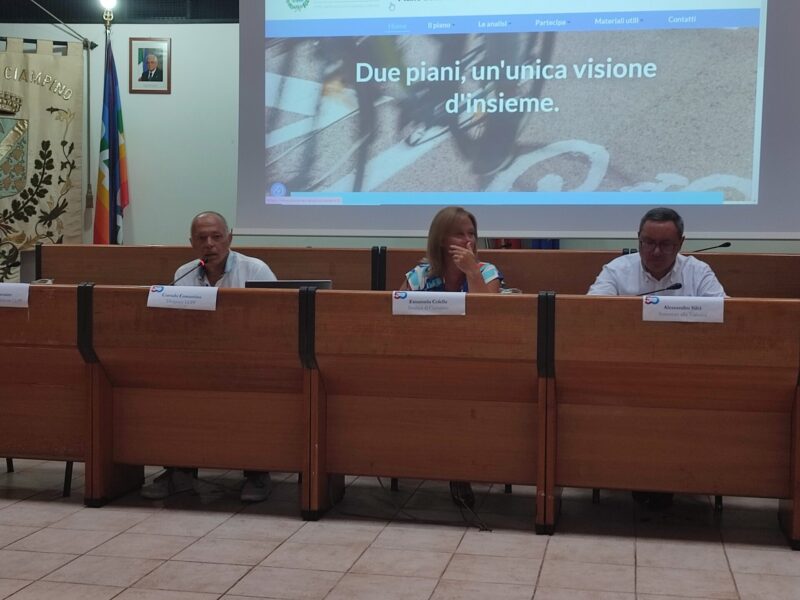 Presentazione del portale per la viablità a Ciampino