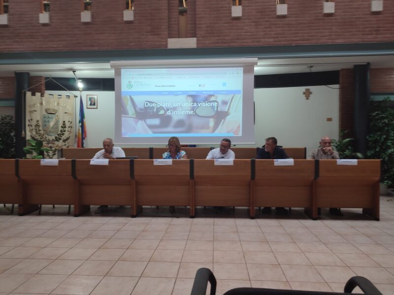 Presentazione del portale per la viablità a Ciampino