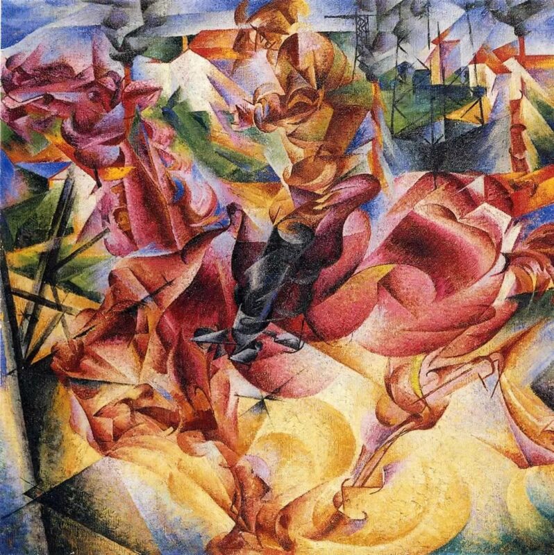 Elasticità, Umberto Boccioni