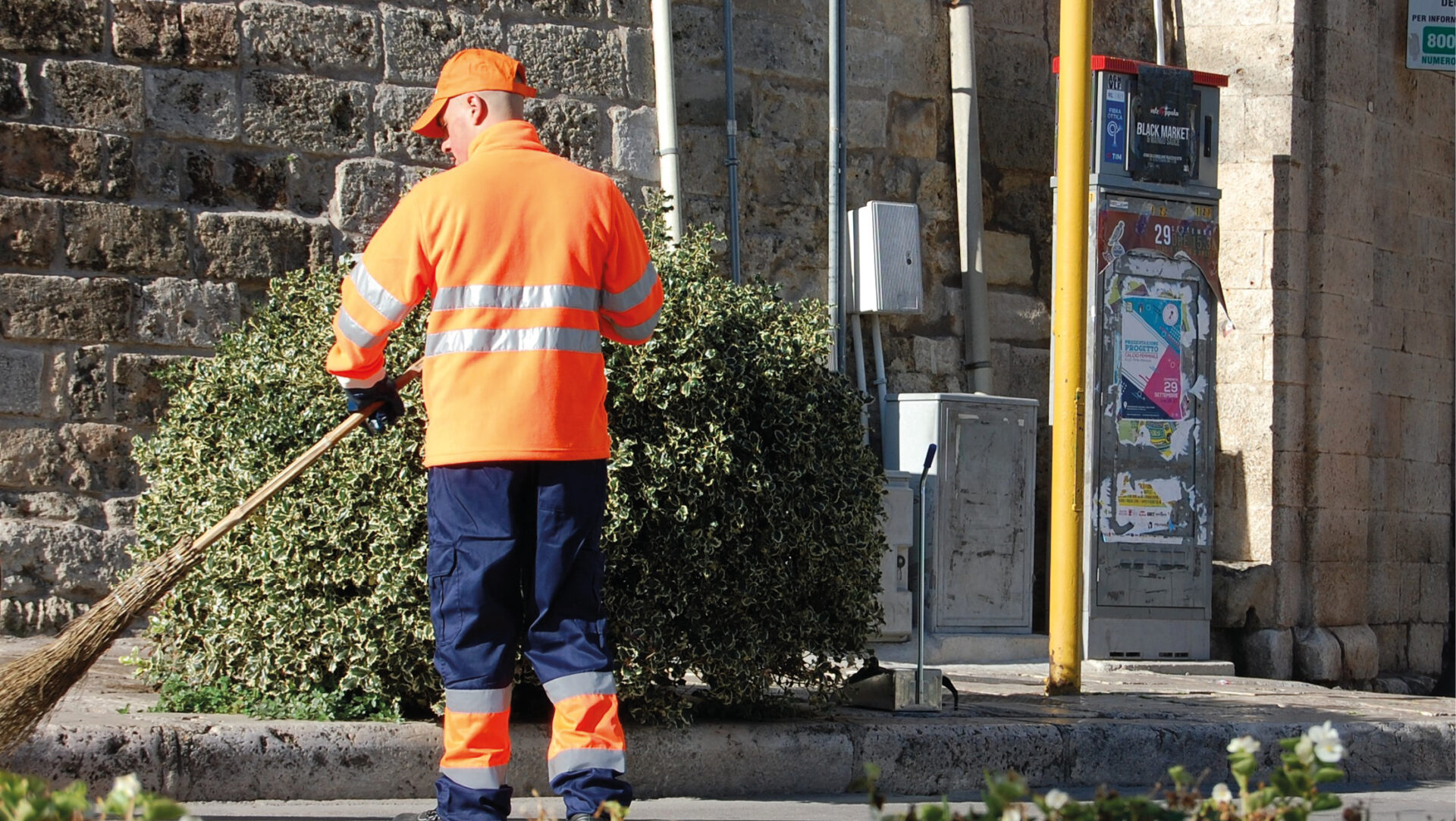 Foto di un Operatore ecologico Teknoservice Ariccia - Gilberto Rinna