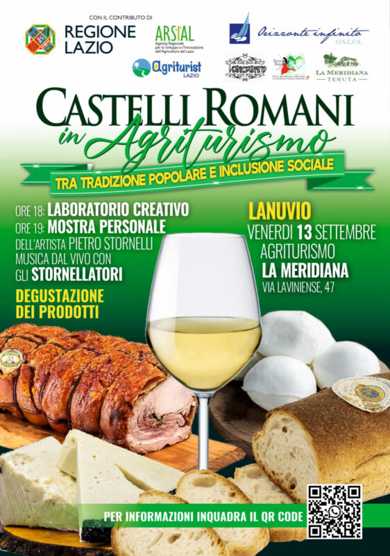 Locandina dell'evento Castelli Romani in Agriturismo