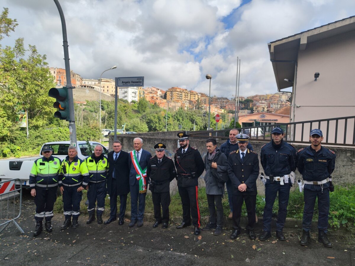 Inaugurazione via Angelo Vassallo a Marino