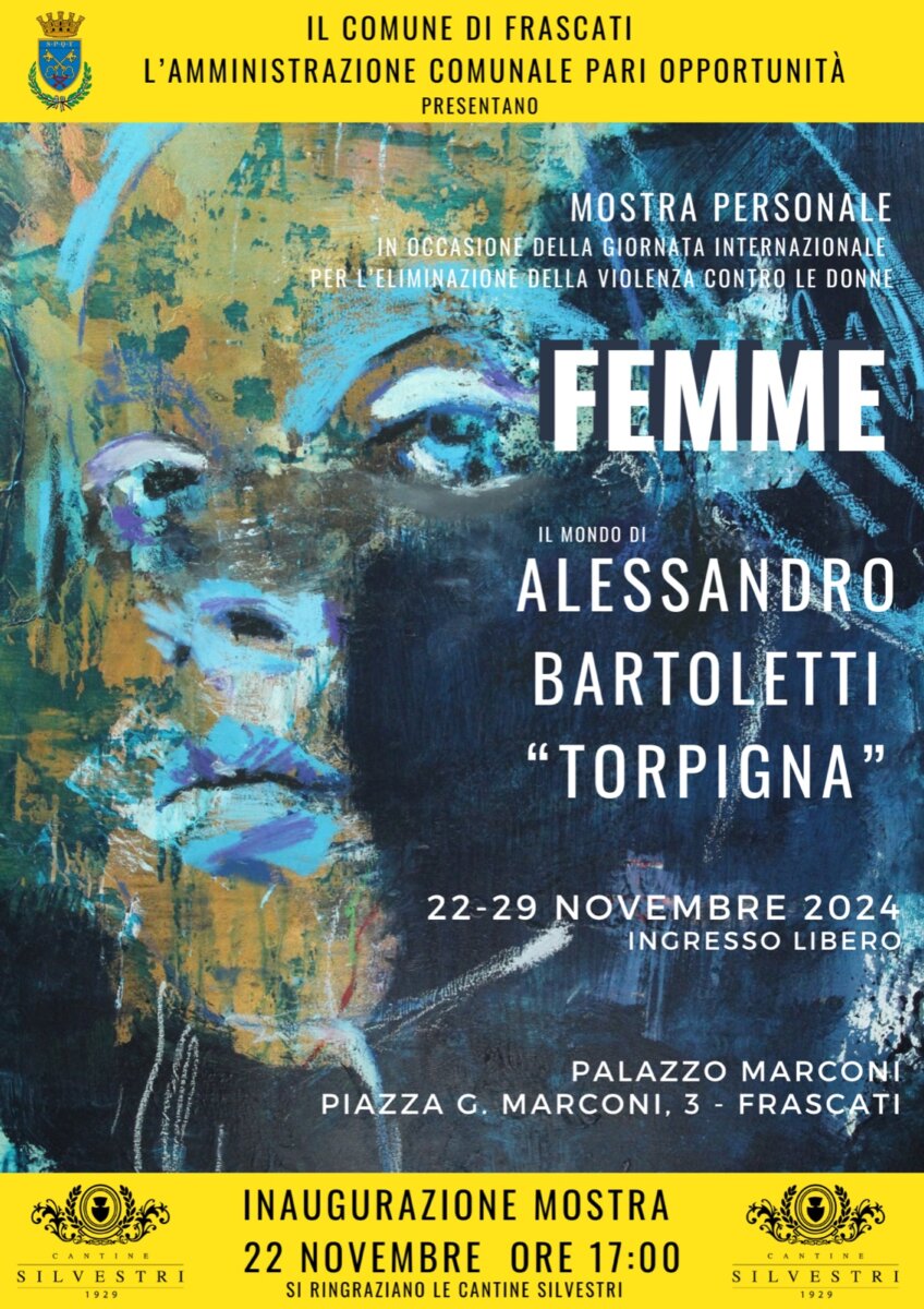 Frascati contro la violenza sulle donne con la mostra “Femme” locandina