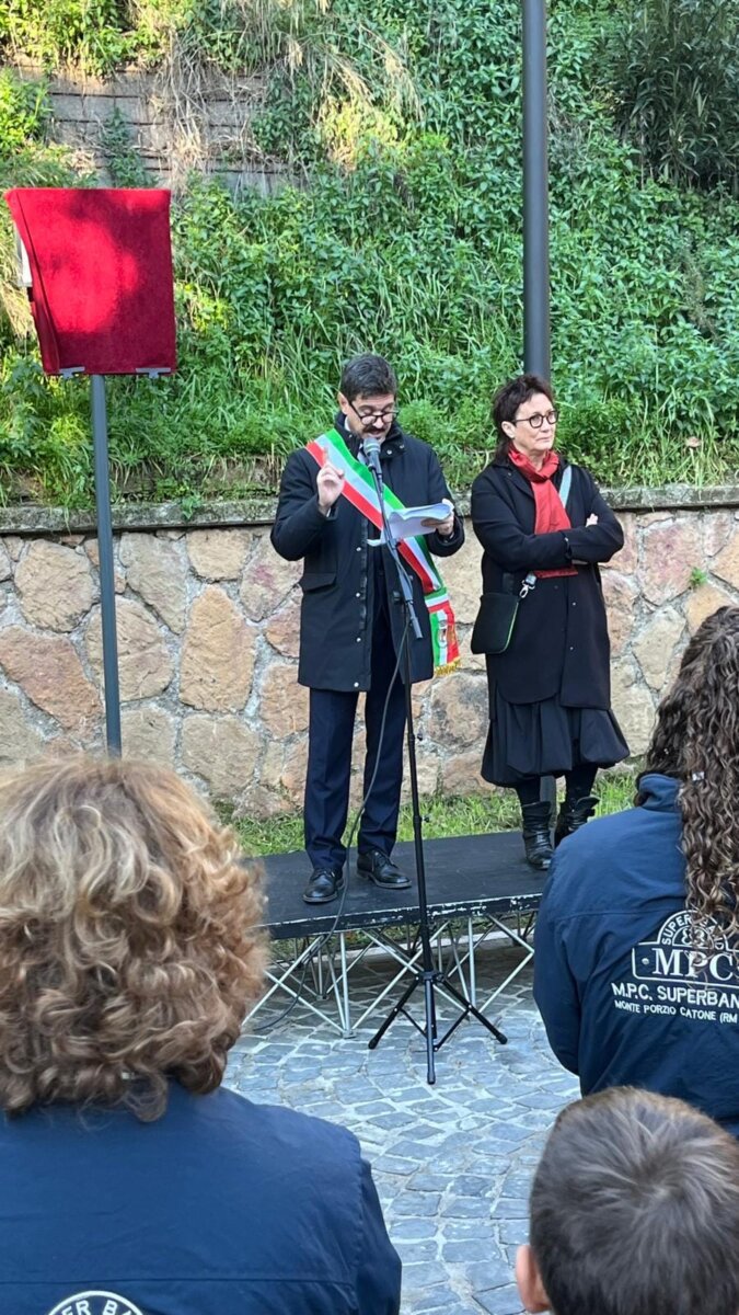 Intitolazione del piazzale Giovanna Marini a Monte Porzio Catone