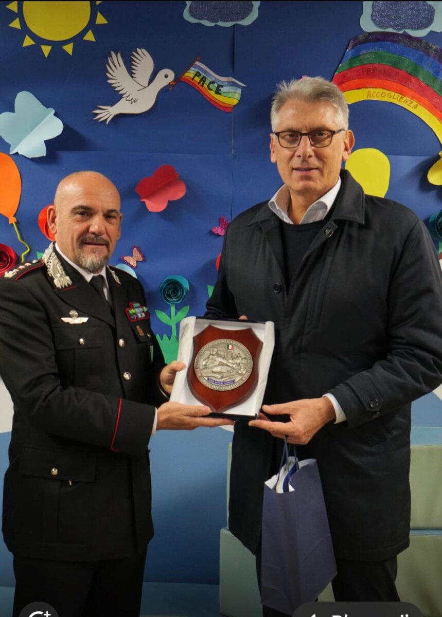 Donazione degli Allievi Carabinieri all'Ospedale Pediatrico Bambino Gesù